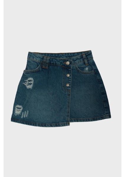 Kız Çocuk Lacivert Şort 23SS0TJ4315