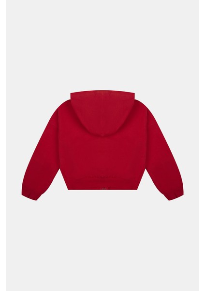 Kız Çocuk Kırmızı Sweatshirt 22PFWTJ4410