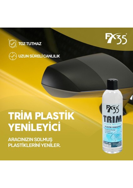 Fx 35 Trim Plastik Yenileyici ve Parlatıcı 400 ml