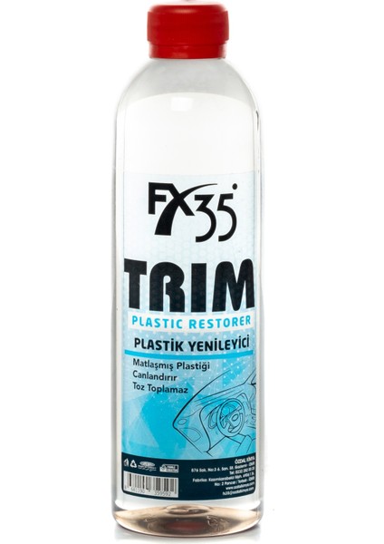 Fx 35 Trim Plastik Yenileyici ve Parlatıcı 400 ml