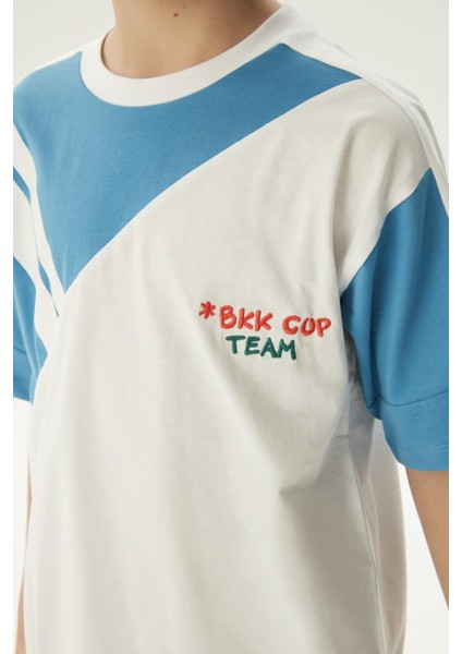 Bg Store Erkek Çocuk Beyaz T-Shirt