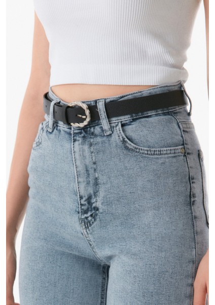 Burgulu Suni Deri Kemer modelleri