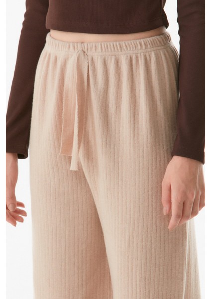 Basic Fitilli Beli Lastikli Pantolon indirimleri