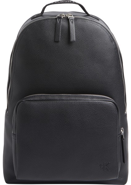 Calvin Klein Siyah Erkek Sırt Çantası Ultralıght Campus BP43 Pu