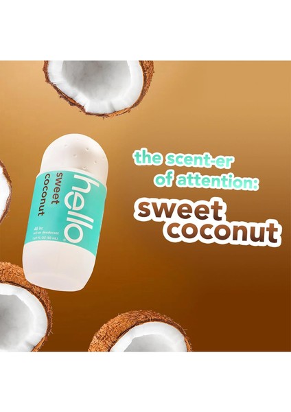 Sweet Coconut Roll-On Deodorant 50ml