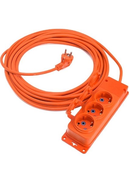 Uzatma Fiş-Grup Priz 20MT 3x2,5mm Turuncu 942-303-1320