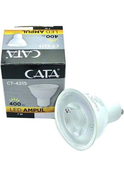 CT-4215G 7W LED Ampül GU10 3200K Günışığı