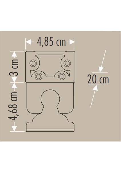 CT-4694 6W 20CM Amber Gold Wallwasher fiyatları