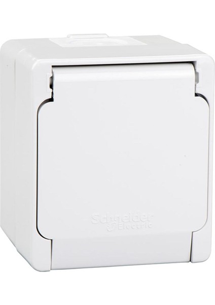 NML3100133 Gri Nemliyer Kapaklı Topraklı Priz