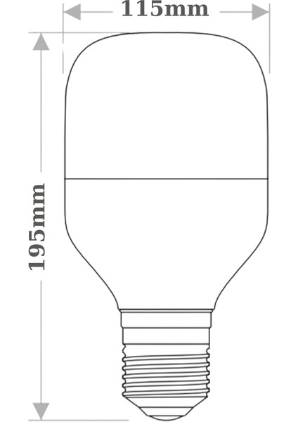 CT-4242 45W E27 6400K Beyaz LED Ampul fiyatları