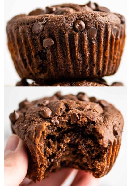 Pembe 12'li Silikon Mini Browni Kalıbı - Muffin Kalıbı 12 Adet Cupcake Kek Kalıbı