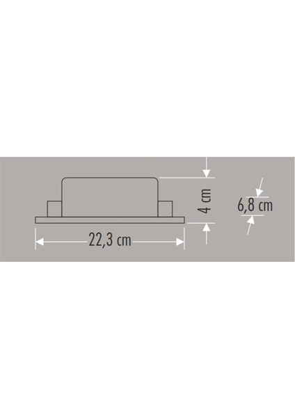 Ct-2561 17 Amper Şerit Led Trafosu 200w Fansız