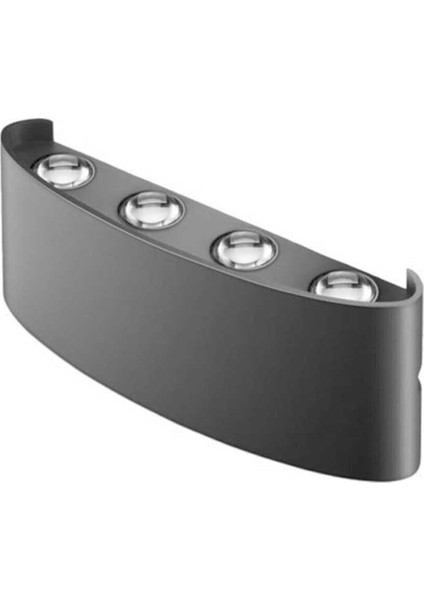 AH07-07301 8X1W 3000K Günışığı Çift Taraflı Dekoratif LED Duvar Apliği