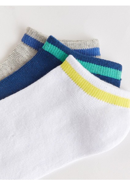 Kids Erkek Çocuk Patik Çorap 3'lü modelleri