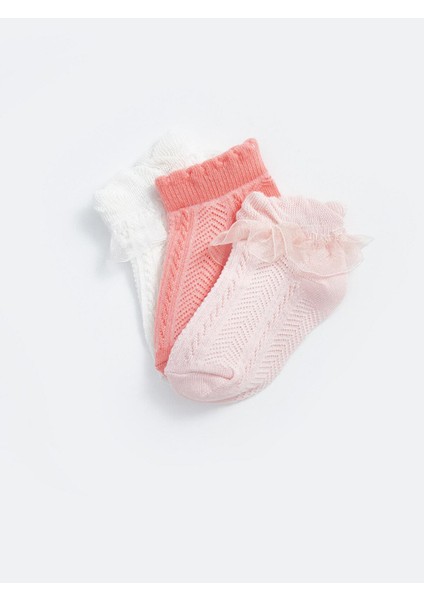 Baby Desenli Kız Bebek Patik Çorap 3'lü fiyatları