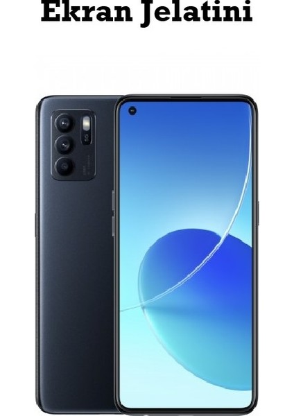 Oppo Reno 6 Z Uyumlu Ön Body Şeffaf Ultra Ekran Koruyucu Nano Jelatin