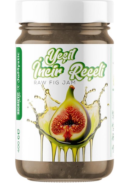 Yeşil Incir Reçeli 400 gr