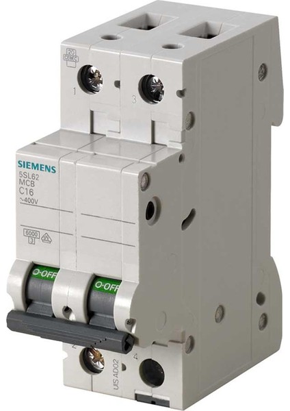 C Tipi 2X63A 6ka 2f Otomatik Sigorta 5SL6263-7