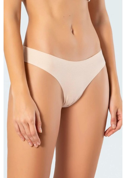 Kadın Lazer Kesim 88% Supima, 12% Likra Bikini 2'li Külot