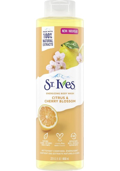 St.Ives Narenciye & Kiraz Çiçeği Özlü Vücut Şampuanı 650ml