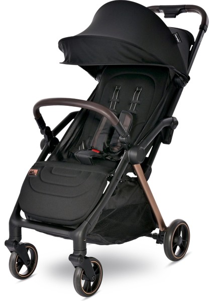 Loret Otomatik Katlanan Kabin Boy Ikiz & Travel Set Bebek Arabası - Black modelleri