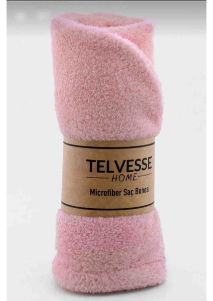 Telvesse Mikrofiber Saç Havlusu Plaj, Deniz, Havuz Bonesi Saç Kurutma Havlusu