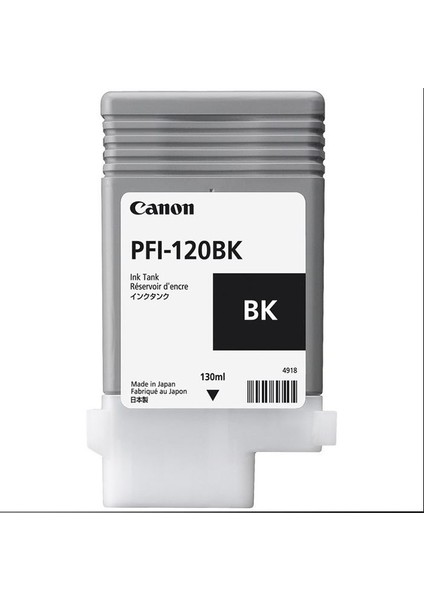 Plotter Sarf® Canon PFI-120 Bk (Photo Black) Fotoğraf Siyahı Plotter Orijinal Mürekkep Kartuş 130 Ml. (2885C001) fiyatları