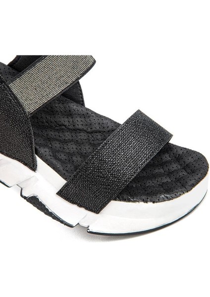 Keid 31187-430 Anatomik Taban Kadın Sandalet Siyah 36-40