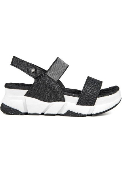 Keid 31187-430 Anatomik Taban Kadın Sandalet Siyah 36-40
