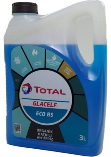 Total Glacelf Classic 3 Lt Mavi Antifiriz