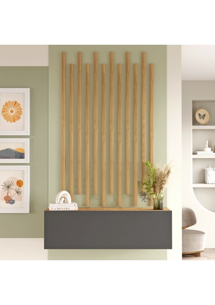 Kendinden Yapışkanlı 120CM 12 Adet Ahşap Çıta Savana Meşe Cl1-Sm fırsatları