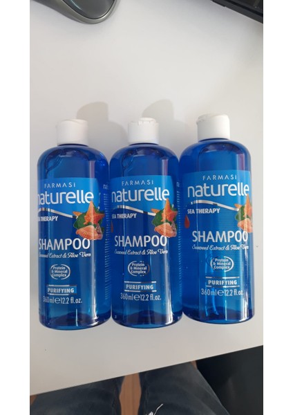 Naturelle Sea Therapy Yosun & Aloe Vera Arındırıcı Şampuan 360 ml