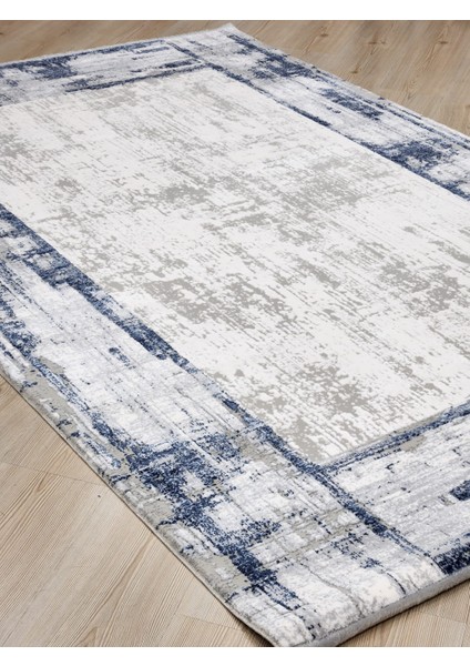 Murano 09161b Gri Lacivert Eskitme Desen Yün Halı fırsatları