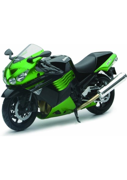 1:12 Ölçek Kawasaki Zx-14 2011 Diecast Model Motorsiklet