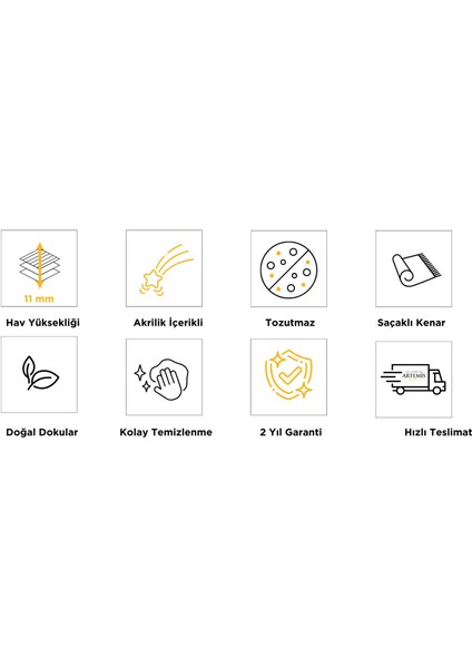 Murano 06431d Gri Krem Eskitme Desenli Yün Halı modelleri