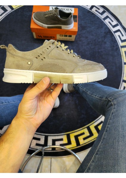 % 100 Deri Termo Taban Günlük Ayakkabı 444