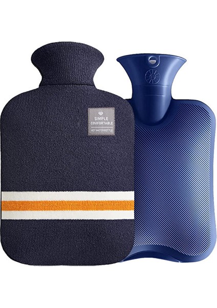 Ybltd Sıcak Su Şişesi Göbek Isıtıcısı Sıcak Su Şişesi El Isıtıcısı Çantası (Yurt Dışından)