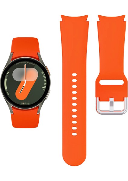 Samsung Galaxy Watch 7 6 5 Pro 4 Fe 40 42 43 44 45 46 47 Mm Uyumlu Kordon Tam Kapatan Pimli Silikon