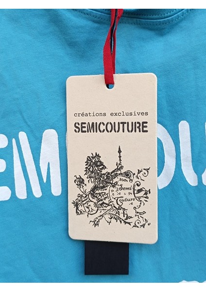 Semicouture 01 Kısa Kollu T-Shirt fırsatları