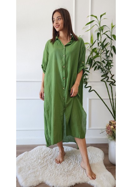 Ithal Gömlek Elbise