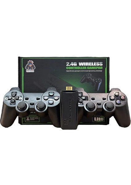Ultra Game Stıck Lite 2.4g Wıreless Controller Gamepad Oyunlar Yüklü Tv'ye Bağlanabilir Oyun Konsolu