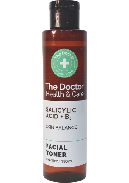 Health & Care Salicylic Acid + B5 Yüz Tonik 150 Ml.