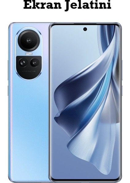 Oppo Reno10 5g 1uyumlu Ön Body Şeffaf Ultra Ekran Koruyucu Nano Jelatin