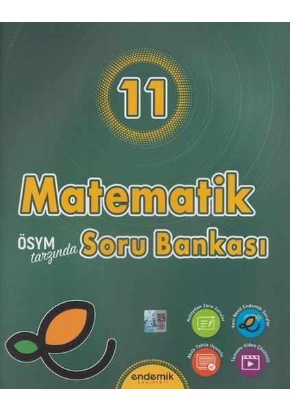 Endemik 11. Sınıf Matematik Soru Bankası Endemik Yayınları