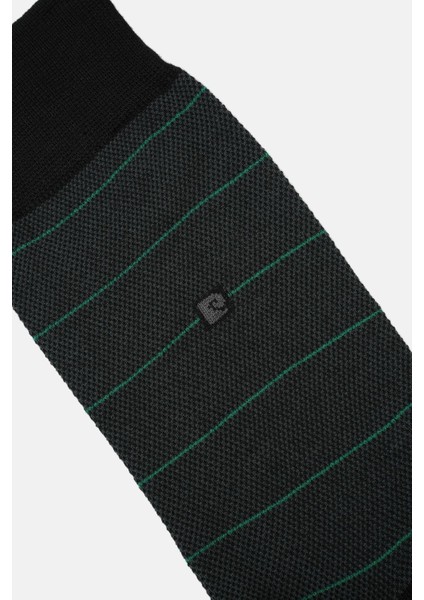 PİERRE CARDİN Modal 6'lı Erkek Çift Renkli Uzun Soket Çorap Code 258-PC YEŞİL-SİYAH fırsatları