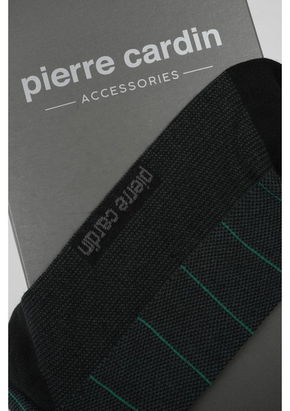 PİERRE CARDİN Modal 6'lı Erkek Çift Renkli Uzun Soket Çorap Code 258-PC YEŞİL-SİYAH indirimleri