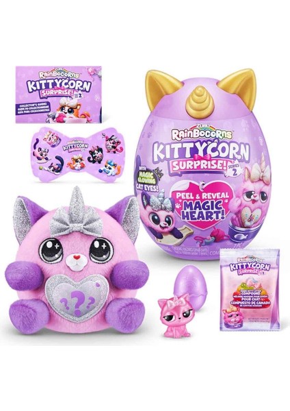 Rainbocorns Kittycorn Bow Lisanslı Sürpriz Seri 2 Orijinal Ürün