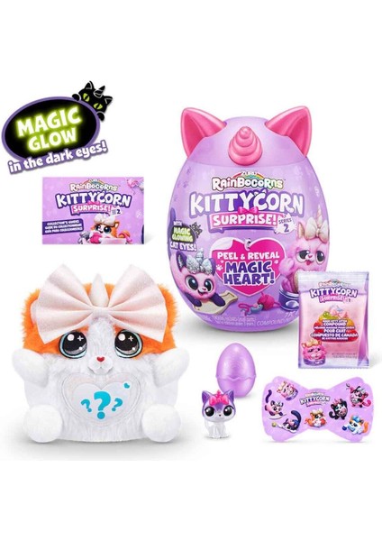 Rainbocorns Kittycorn Bow Lisanslı Sürpriz Seri 2 Orijinal Ürün