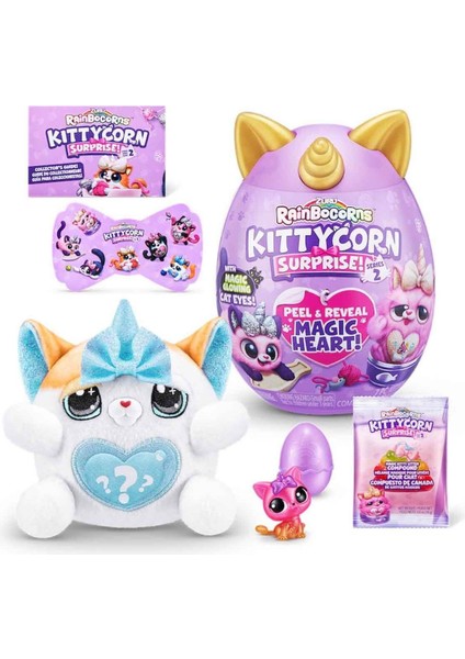 Rainbocorns Kittycorn Bow Lisanslı Sürpriz Seri 2 Orijinal Ürün