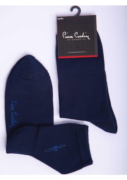 Bambu 6'lı Kısa Yarım Soket Çorap 3023- Pc Lacivert